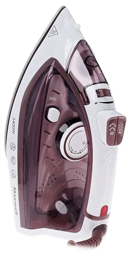 Утюг Maxwell MW-3047 коричневый/белый-1