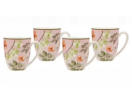 Набор 4 кружки Arcadia Maxwell & Williams розовый 0,42 л