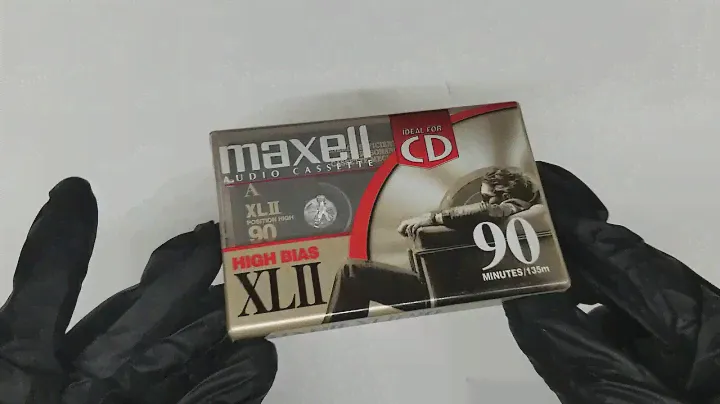 XLII-90 Single High Bias Cassette by Maxell COVER HD