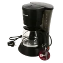 Кофеварка 600мл Maxwell MW-1650 600Вт съёмный нейлоновый фильтр пластик