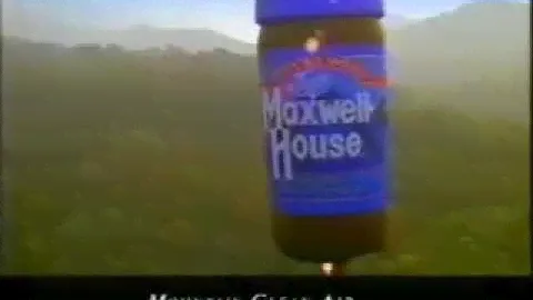 Maxwell House Coffee Advert