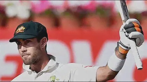 Glenn Maxwell's Only Test Hundred : 104 vs India 3rd Test 2017 , Ranchi Extended Highlights