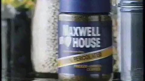 1981 Maxwell House Instant Coffee TV Commercial