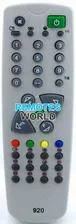 Replacement remote control for Maxwell TVC40PROG.