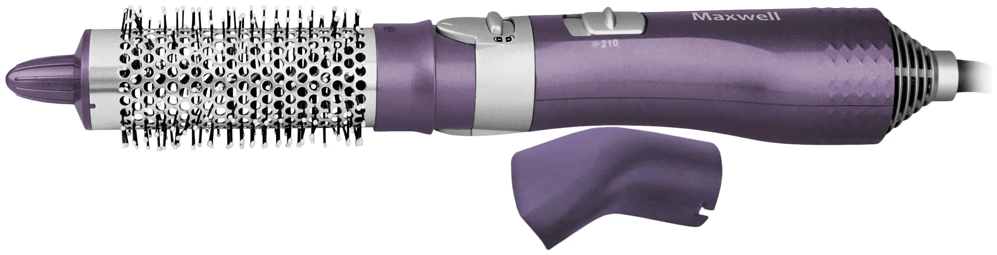 Фен-щетка Maxwell MW-2313 VT Violet/Gray, Фиолетовый;серый, MW-2313 VT